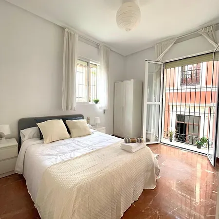 Enorme Y Luminoso Apartamento Para 13 Personas Con Balcones En El Corazon De Sevilla Exterior photo
